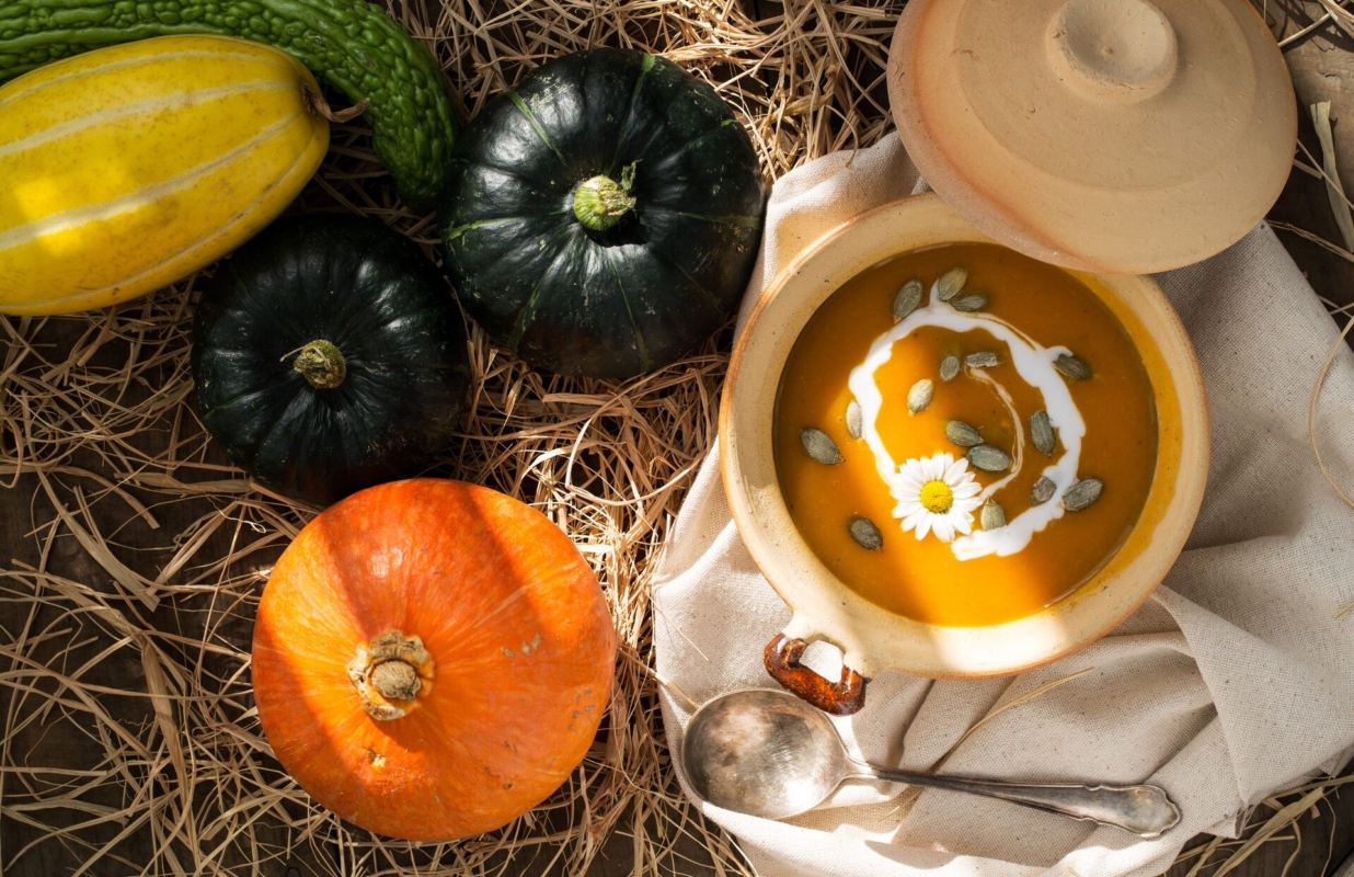 Five Fall-Inspired Homemade Vegan Soups